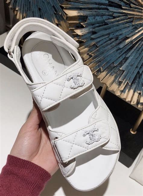 sandales chanel 2020 prix|chanel velcro sandals 2020 price.